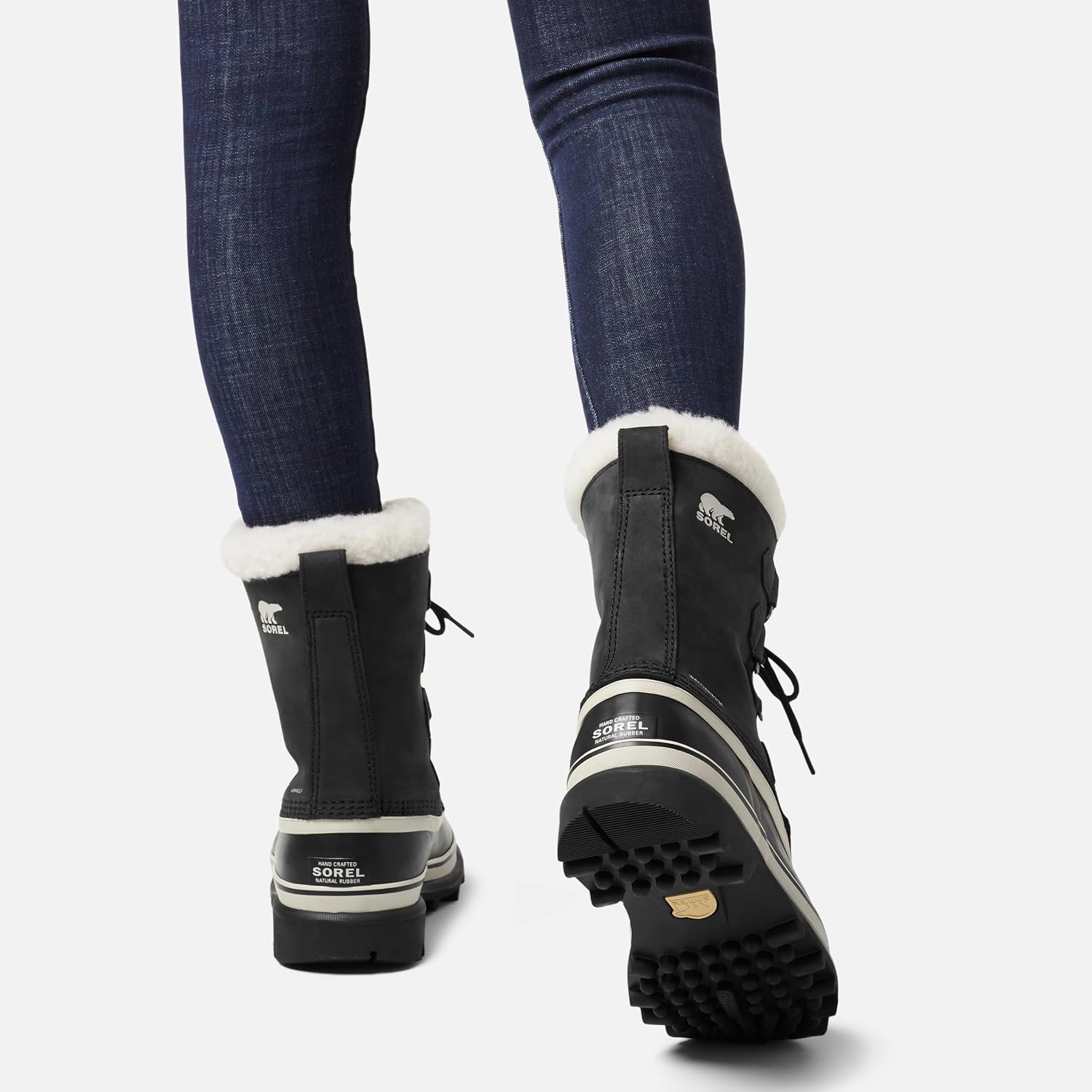 Sorel Botte CARIBOU™ WP Imperméable Femme Black Stone 38 EU