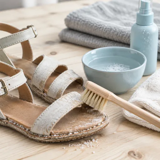 Sel, sable, soleil : sauver ses chaussures d'été des pires ennemis de la saison