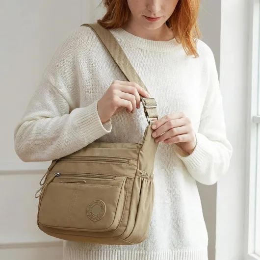 Sac a Main Femmes Bandoulieres Nylon Imperméable Sac Besace Femme avec Bandoulières Réglable Sacs Bandouliere Multipoches pour Voyages Usage Quotidien Travail École Sports Achats