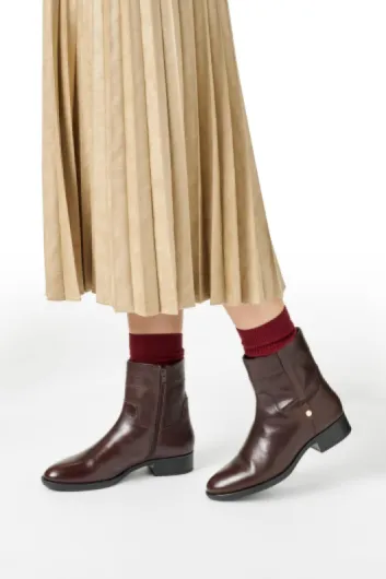 D Felicity Bottines à la chevilleFemme 35 EU Marron Foncé